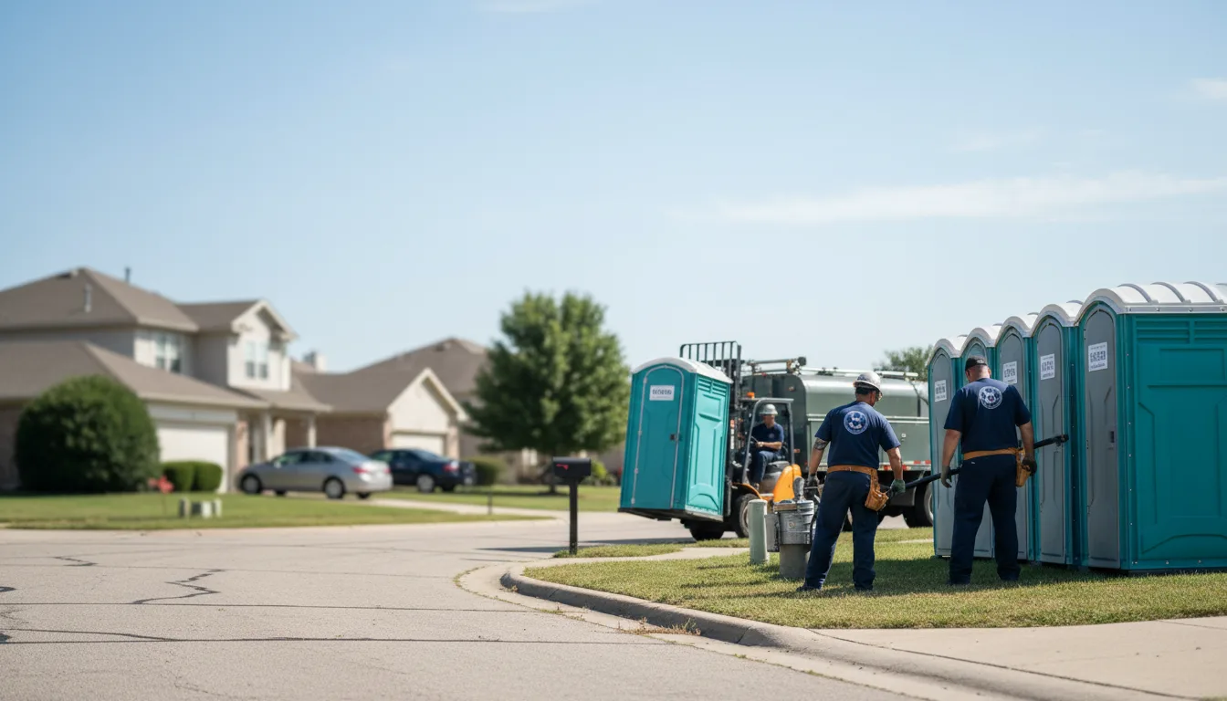 Porta Potty Rental in Cecil, OH near me